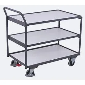 VARIOfit SW-600.657 ESD Tischwagen Stahl pulverbeschichtet Traglast (max.): 250 kg Graphitgrau (RAL 7024)