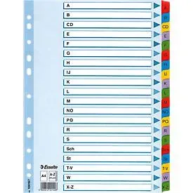 Esselte Karton-Register Mylar, Buchstaben A-Z