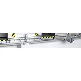 Führungsschiene für Aluminium-Überfahrbrücken Typ SKB, bis 4000 kg, L 2000 x B 76 x H 112 mm, verzinkt