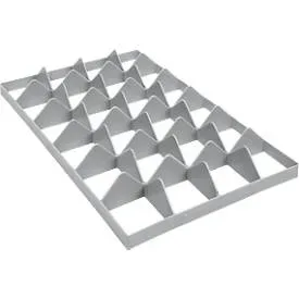 Fachwerkeinsatz FW 1192-1 unten, PE-HD, grau