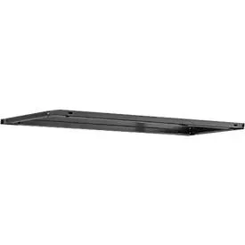 Fachboden Schulte Lagertechnik MULTIplus 150, für Grundregal & Anbauregal, höhenverstellbar, 4 Fachbodenträger, B 1000 x T 500 mm, Stahl, schwarz