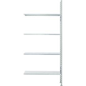 Fachbodenregal FBR 2200, Anbauregal, 4 Böden, 1025 x 400 mm
