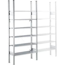 Fachbodenregal SSI Schäfer R3000, Anbauregal, T 500 mm, Fachlast 150 kg