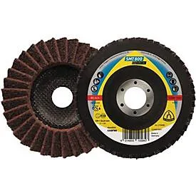 Fächerscheibe SMT 800 D.125mm K.medium kon.INOX NK KLINGSPOR, 5 Stück