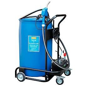 Fahrbares Fasspumpenset Bluetroll Mobil für AdBlue®, CENTRI SP 30 mit Transportwagen, 4 m Kabel,  4 m Schlauch, Automatik-Zapfpistole, 25 l/min