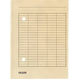 FALKEN Dokumentenmappe, DIN A4, Karton, chamois
