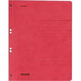 Falken Ösenhefter 80000557001F A4 Manila 24 (B) x 32 (H) cm Rot