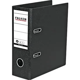 Falken Ordner A5 75 mm Schwarz 2 Ringe