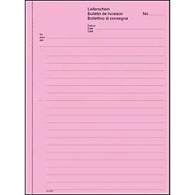 Favorit Lieferscheine, 100 x 2 Blatt