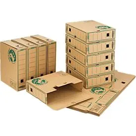 Bankers Box Earth Series Archivschachtel A4 FSC  Braun 250 (H) x 80 (B) x 315 (T) mm 20 Stück