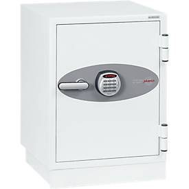 Phoenix Feuerschutztresor mit elektronischem Schloss FS0441E 63L 640 x 500 x 500 mm Weiss