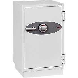 Phoenix Feuerschutztresor mit elektronischem Schloss FS0442E 84L 820 x 520 x 520 mm Weiss