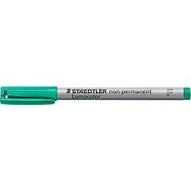 STAEDTLER Lumocolor Folienstifte Fein Faserschreiber Grün 10 Stück