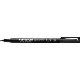 STAEDTLER Lumocolor Folienstifte Mittel Rundspitze Schwarz 10 Stück