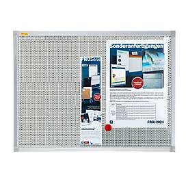 FRANKEN Pin- und Magnettafel X-tra! Line, HxB 450 x 600 mm