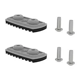 MUNK Günzburger Steigtechnik 019209 Fußplatten 2 St.