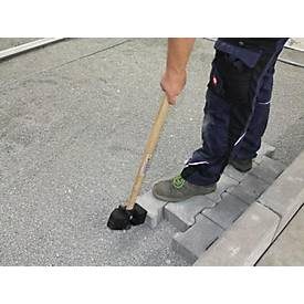 Gummihammer GH ERGO Eigengewicht 2,9 kg schwarz Stiellänge