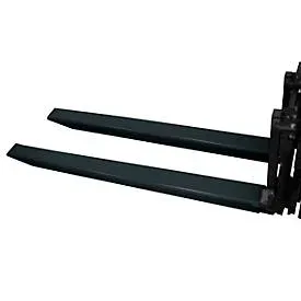 Gabelverlängerung, L 1800 x B 125 x 50 mm, schwarz