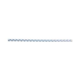 GBC Plastikbindr&uuml;cken 14mm A4 4028198 weiss, 21 Ringe 100 St&uuml;ck
