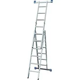 KRAUSE® STABILO Gelenkleiter, 2-seitig begehbar, Aluminium