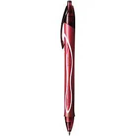 BIC Gel-ocity Quick Dry Gel Tintenroller Medium 0,4mm Rot 12 Stück
