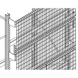 Gitterrückwand GRM-Set 3, Regalhöhe 2500 x Regallänge 2700 mm