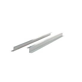 Gleitschienen, Stahlblech, 500 mm lang, für ORGATEX-Tafeln
