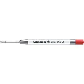 Grossraummine SCHNEIDER Slider 755, Strichstärke M, rot, 10 Stück