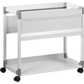Hängemappenwagen System File Trolley 80 A4, grau