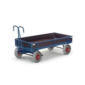 Handpritschenwagen, mit Bordwänden, Luftreifen, 960x660