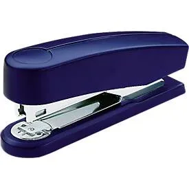 Novus Heftgerät B 2 Halber Streifen 25 Blatt Blau 24/6;26/6 Kunststoff, Metall