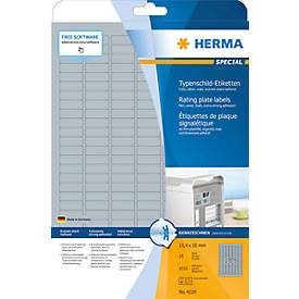Herma Etiketten Nr. 4220 aus matter Polyesterfolie, 4725 Etiketten, 25 Bogen