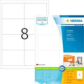 HERMA Etiketten Premium 96,5&times;67,7mm 4624 weiss 1600 St&uuml;ck