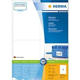 HERMA Universal-Etiketten 105x148mm 4627 weiss 800 St./200 Blatt