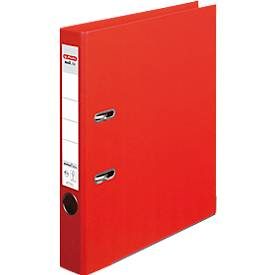 herlitz Ordner maX.file protect plus, DIN A4, Rückenbreite 50 mm, rot