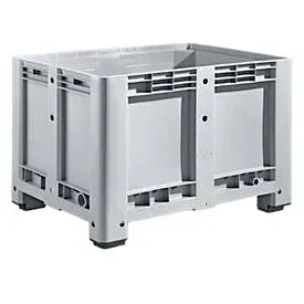 Industriebox, mit 4 Füssen, geschlossen, 470 Liter
