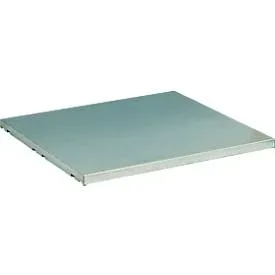 Justrite SpillSlope® Stahlboden, bis 159 kg, galvanisch verzinkt für Sicherheitsschrank H 560 x B 430 x T 430 mm