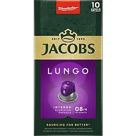 Jacobs Lungo 8 Intenso Kaffeekapseln 10 Stück à 5.2 g