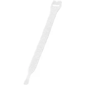 HellermannTyton Klettkabelbinder zum Bündeln Haft- und Flauschteil (L x B) 200 mm x 12.5 mm Weiß 10 St.