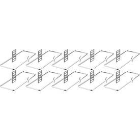 Kabelführungsbügel, verzinkt, aus Rundstahl, B 220 x T 82 mm, 10 Stück