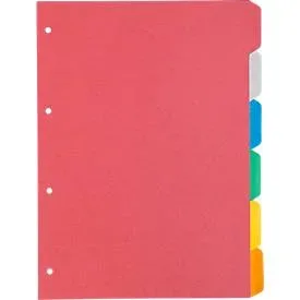 Kartonregister Schäfer Shop Select, 1er Pack, 4-fach Lochung, 160 g/qm Recyclingkarton, 6-teilig