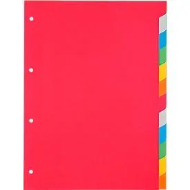 Kartonregister Schäfer Shop Select, 1er Pack, 4-fach Lochung, 160 g/qm Recyclingkarton, 12-teilig