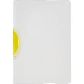 Klemmhefter Kolma Easy Plus Ergo, A4, KolmaFlex, transparent, gelb