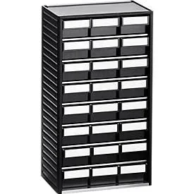 Kleinteilemagazin 554 ESD, 24 Schubladen