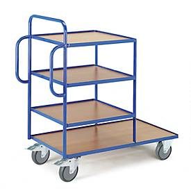 Kommissionierwagen mit 4 Etagen
