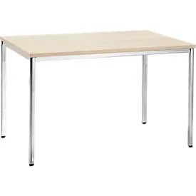 Konferenztisch, 1200 x 800 mm, Ahorn-Dekor