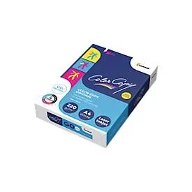 Kopierpapier Mondi ColorCopy, DIN A4, 220 g/m², reinweiss, 1 Paket = 250 Blatt