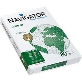 Navigator DIN A3 Druckerpapier 80 g/m² Glatt Weiß 500 Blatt