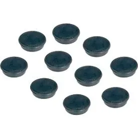 Franken Magnete HMS3610 Schwarz 3,8 x 3,8 cm 10 Stück