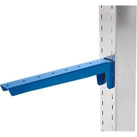 Kragarm KRM, L 800 mm, belastbar bis 180 kg, für Kragarmregal KRM